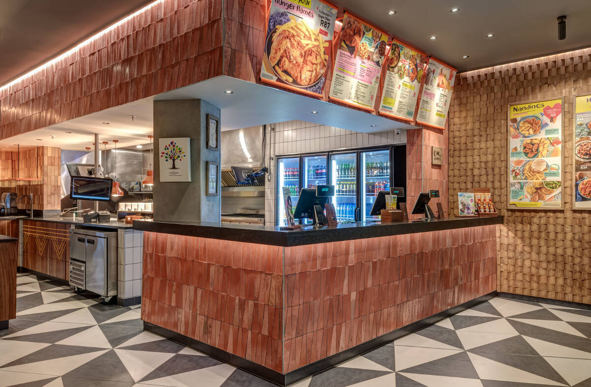 Nando's Savannah Mall - Designed by Earthworld Interiors