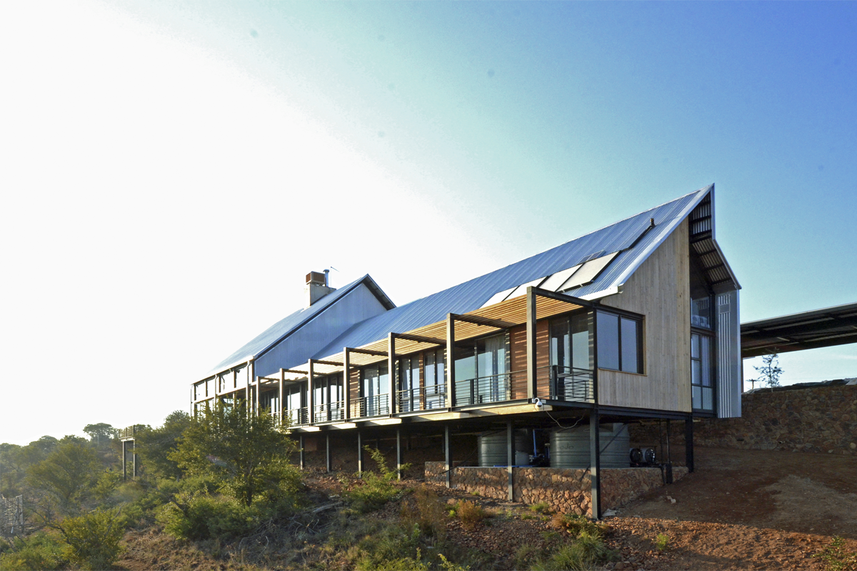 House van der Westhuizen - Designed by Earthworld Architects