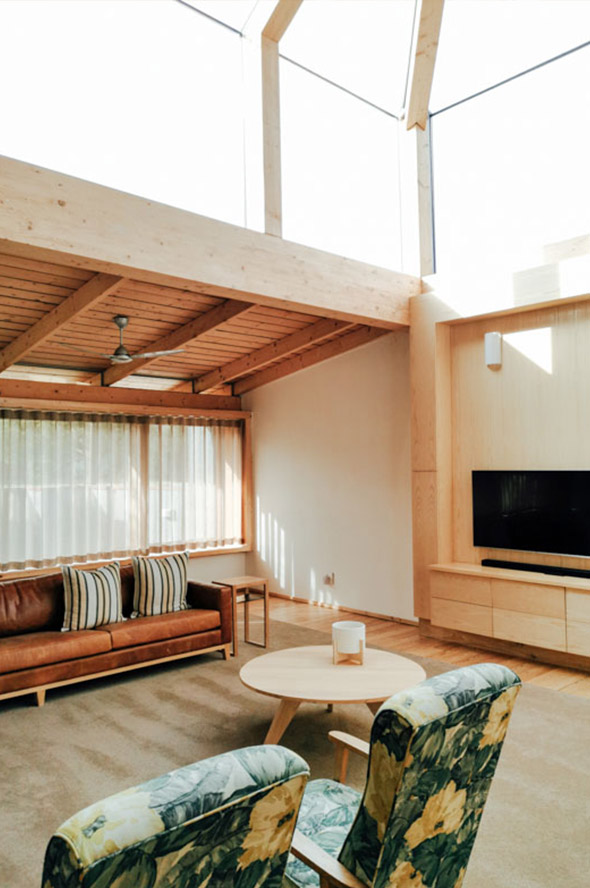Timber House 2 - Designed by Earthworld Architects & Interiors