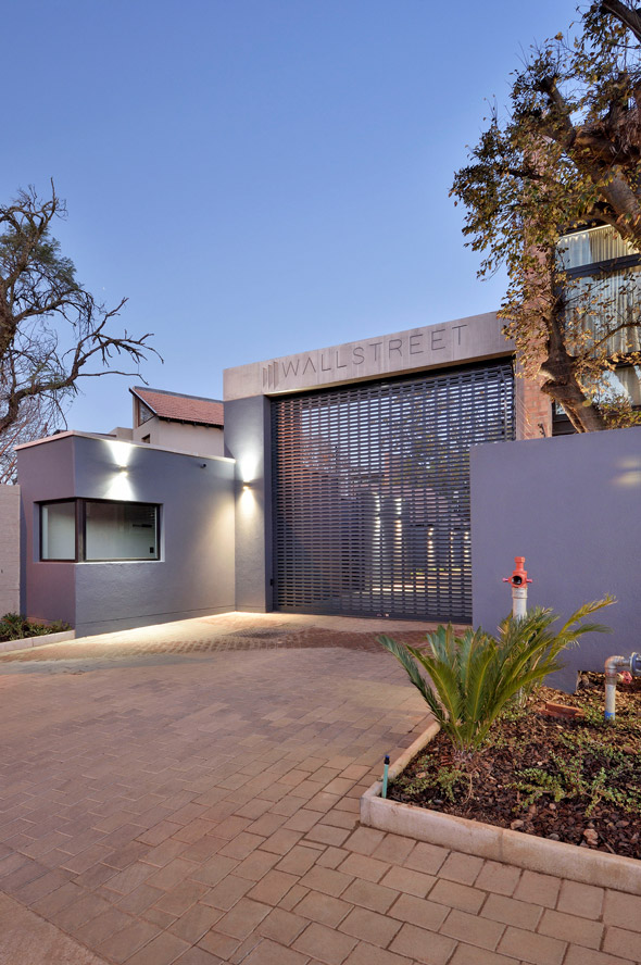 Wall Street Residential Units - Designed by Earthworld Architects and Inside Interior