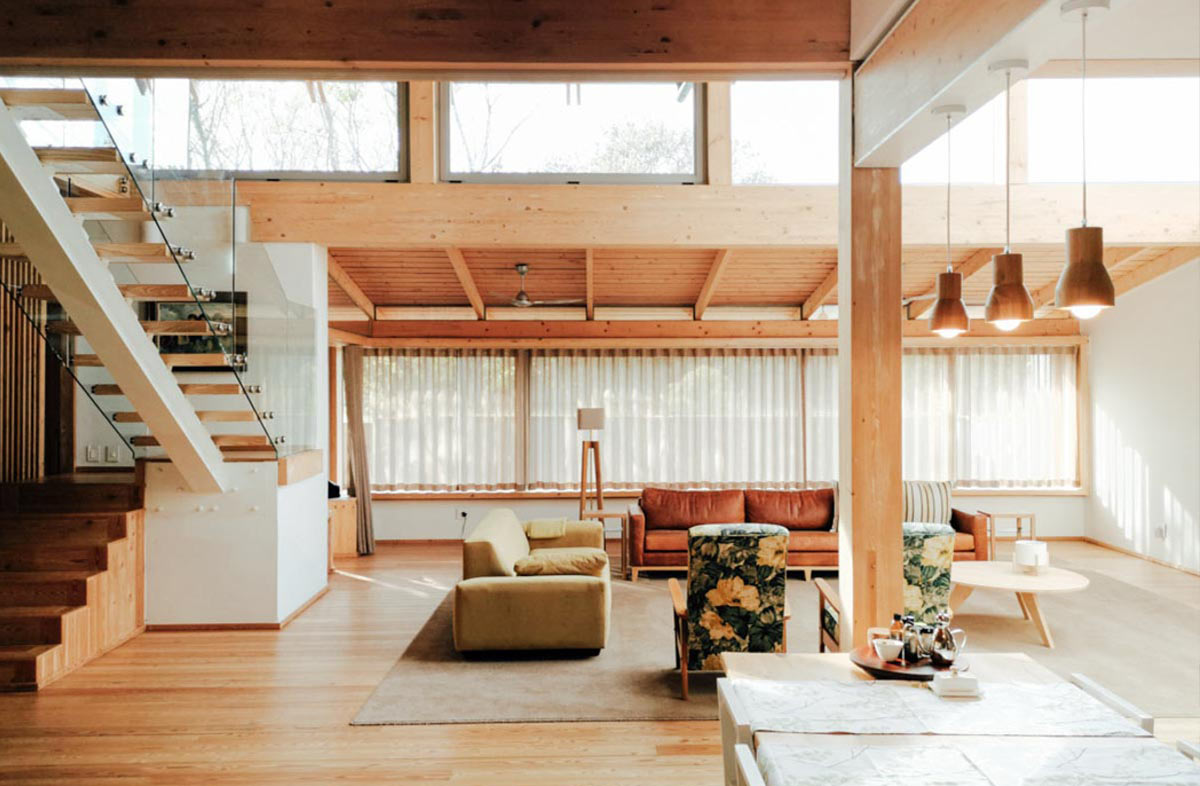Timber House 2 - Designed by Earthworld Architects & Interiors
