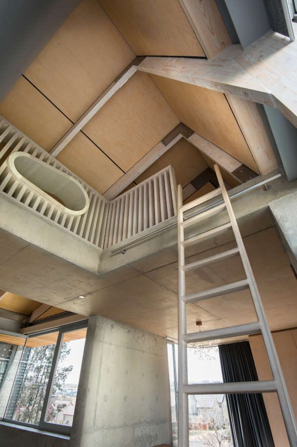 House Coertse - Ladder - Designed by Earthworld Architects & Inside Interiors