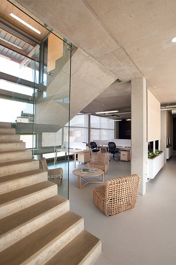 I-Cat Eco-Factory - Designed by Earthworld Architects & Interiors