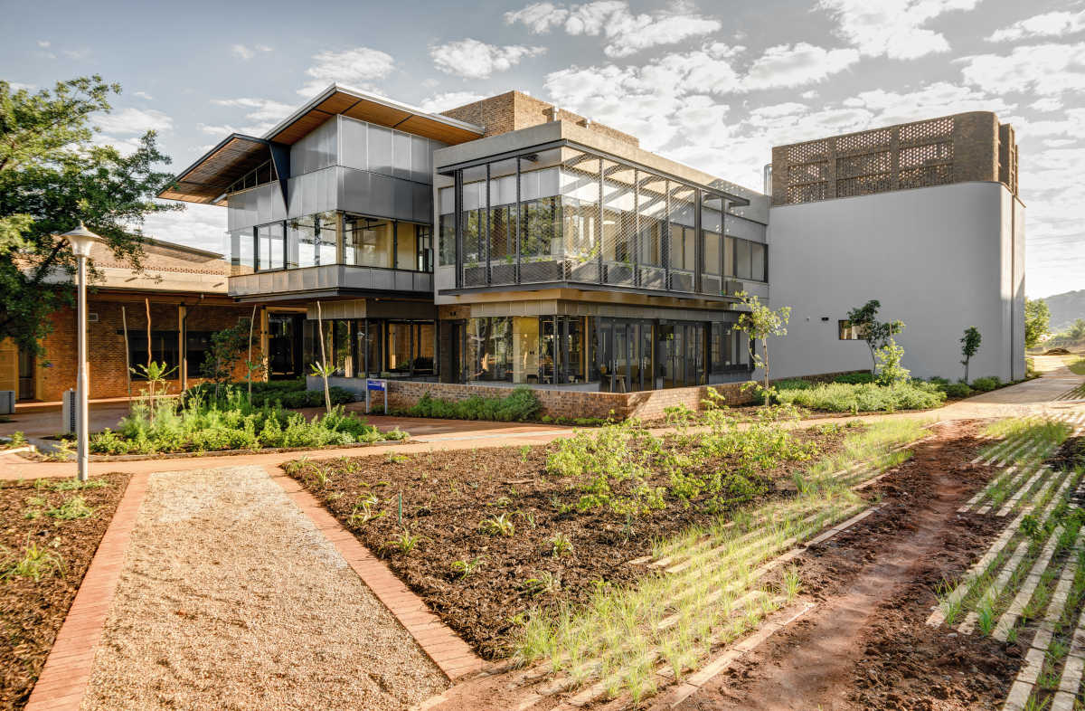 Future Africa - Main Building Front  - Designed by Earthworld Architects & Inside Interiors