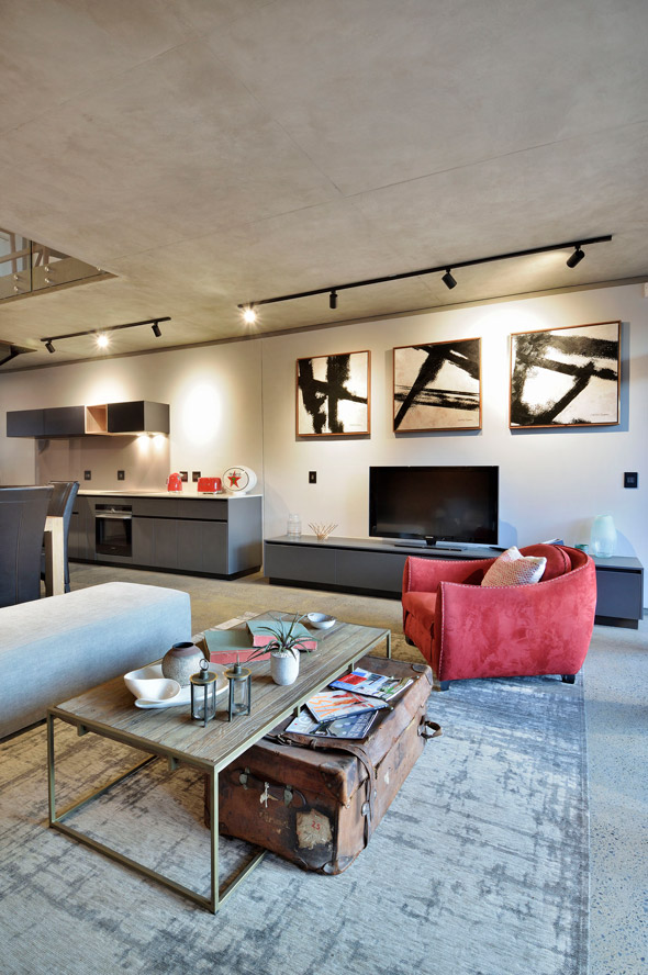 Wall Street Residential Units - Designed by Earthworld Architects and Inside Interior