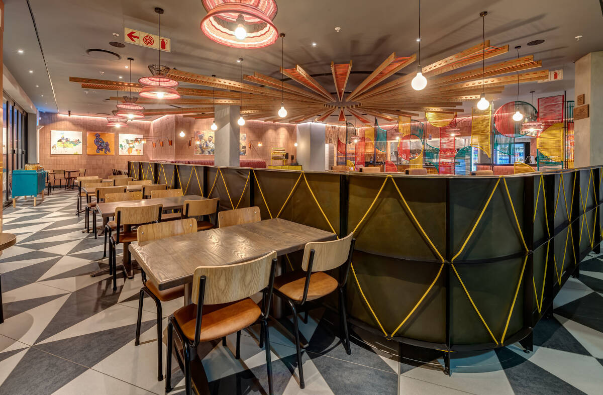 Nando's Savannah Mall - Designed by Earthworld Interiors