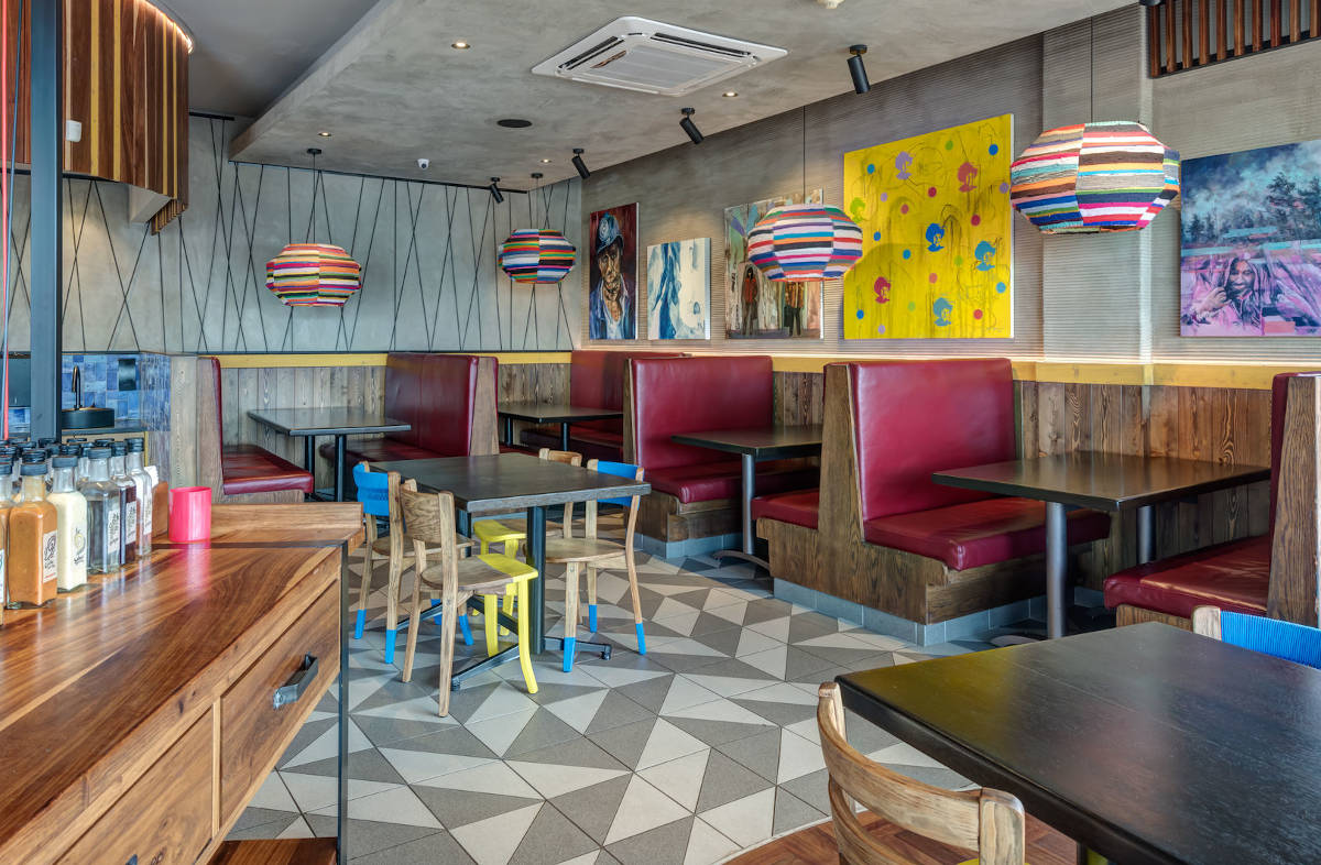 Nando's Comaro Crossing - Designed by Earthworld Interiors