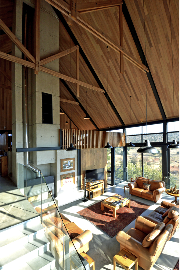 House van der Westhuizen - Designed by Earthworld Architects